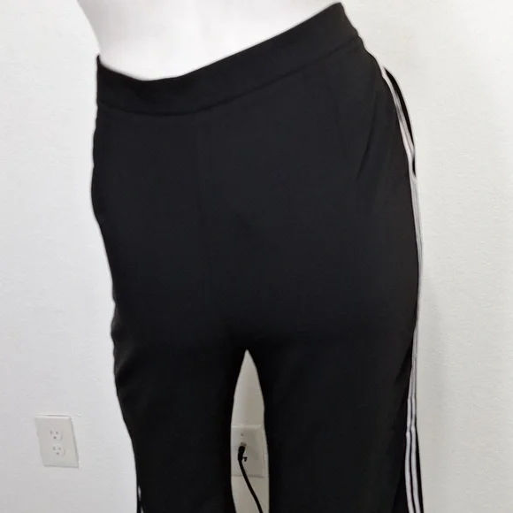 RUTI NEW Contemporary Modern Designer Racer Stripe Joanne Wide Leg Pants Size M - Picture 8 of 15